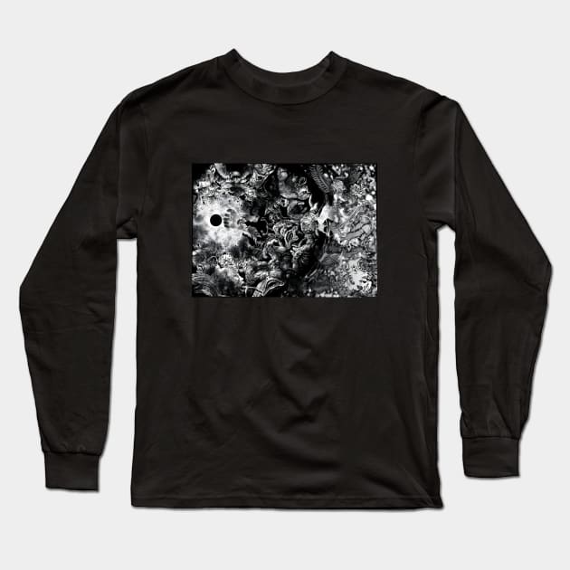 monsters Long Sleeve T-Shirt by theblack futur